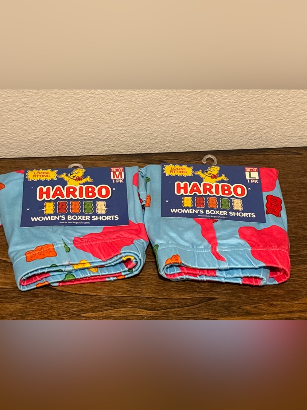 HARIBO Gummy Bear Light Blue Boxer Shorts